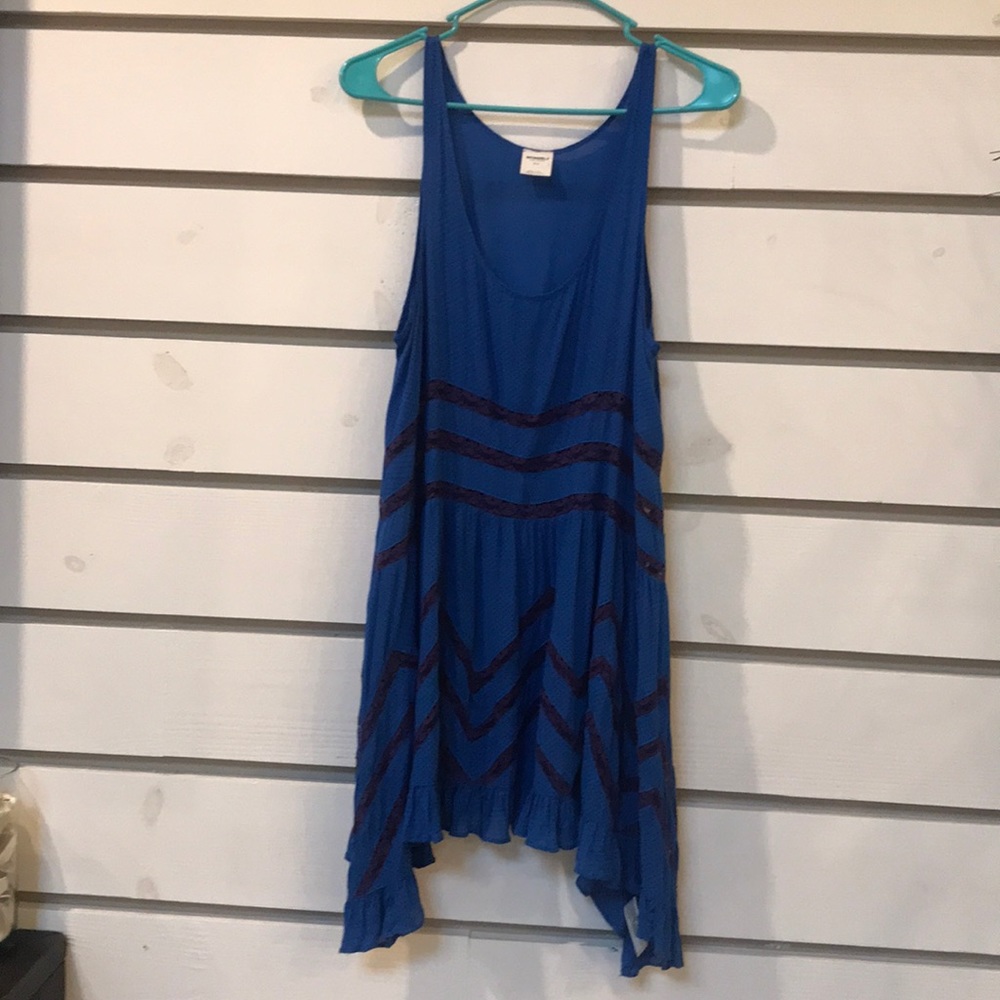 Intimately Free People Blue LACE Tunic Dress